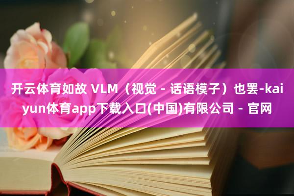 开云体育如故 VLM（视觉 - 话语模子）也罢-kaiyun体育app下载入口(中国)有限公司 - 官网